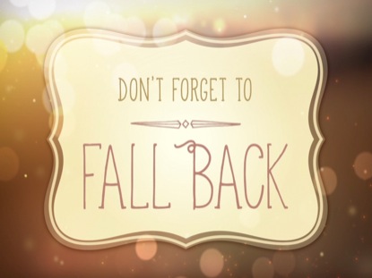 FALL BOKEH FALL BACK