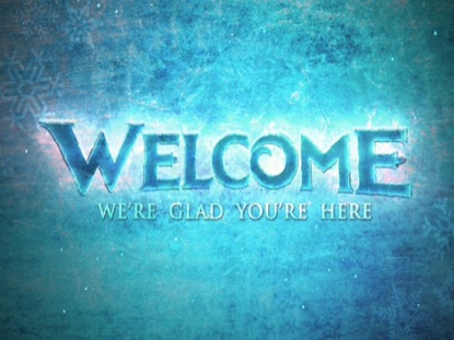 FROSTED WELCOME