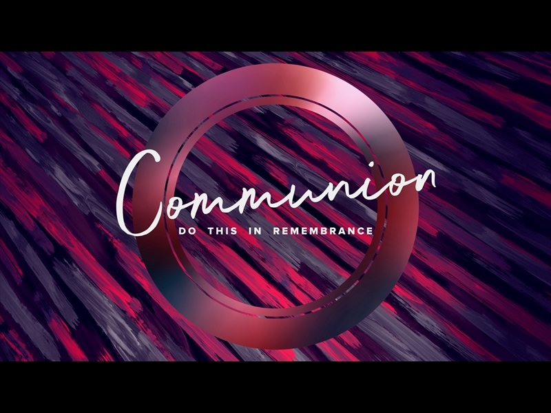 GOOD FRIDAY COLOR BRUSH COMMUNION