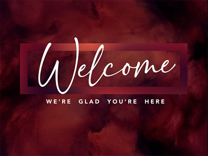 GOOD FRIDAY CANVAS WELCOME