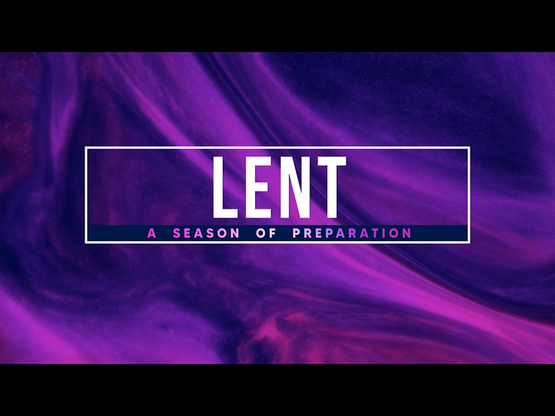 LENT PAINT: LENT