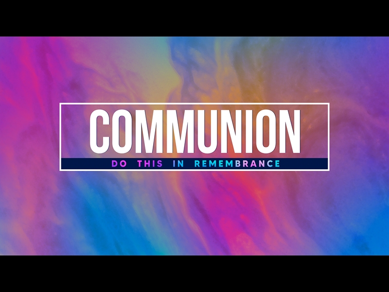 MAUNDY THURSDAY PAINT: COMMUNION