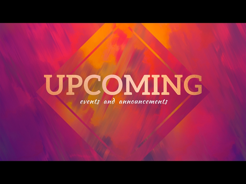 PAINTED FALL UPCOMING