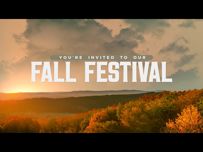 WILDERNESS FALL FESTIVAL