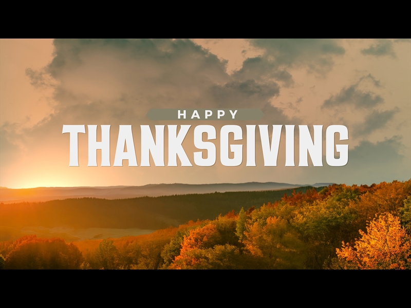 WILDERNESS FALL THANKSGIVING