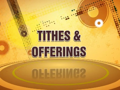 IN THE CENTER TITHES