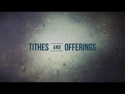 MORE THAN A MAN TITHES