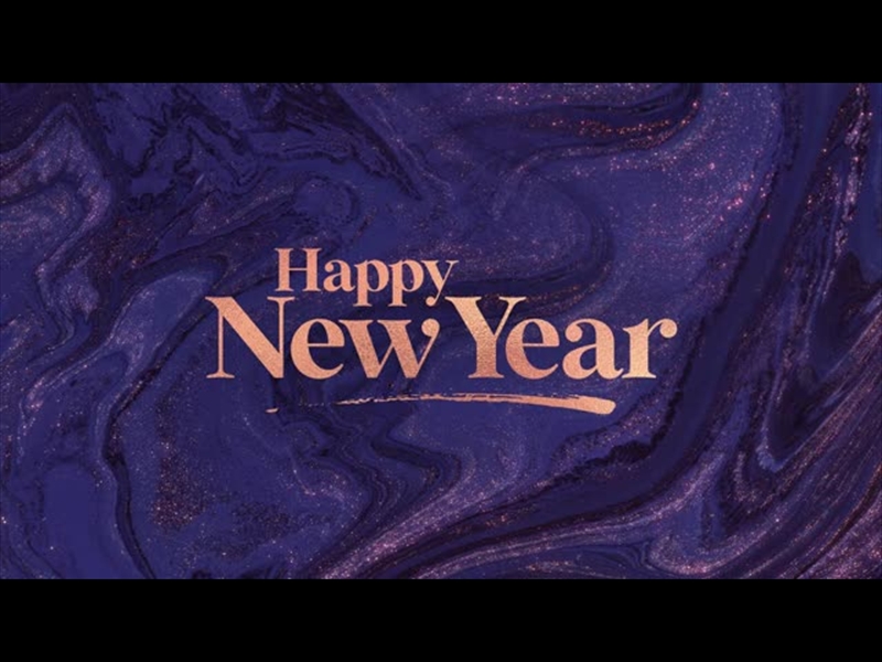 ACRYLIC HAPPY NEW YEAR