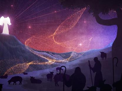 BEHOLD SHEPHERDS ANGEL