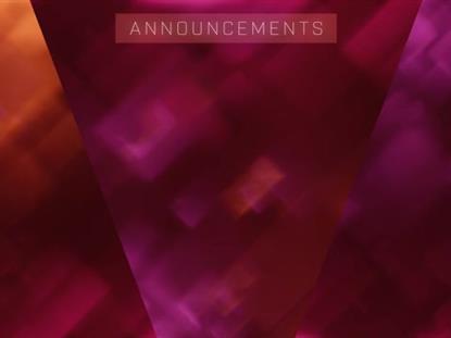 BOKEH SHAPES ANNOUNCEMENTS