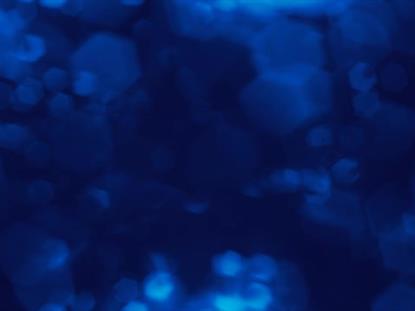 BOKEH SHAPES DEEP BLUE HEXAGONS