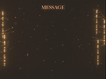 CHRISTMAS GOLD MESSAGE