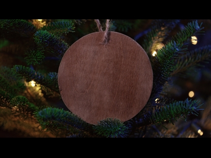 CHRISTMAS PINES BLANK SIGN