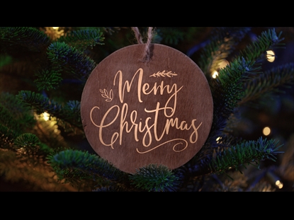 CHRISTMAS PINES MERRY CHRISTMAS