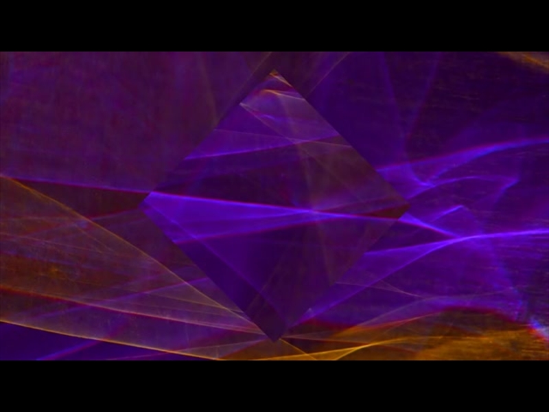 DIFFRACTION PURPLE ORANGE RIBBONS