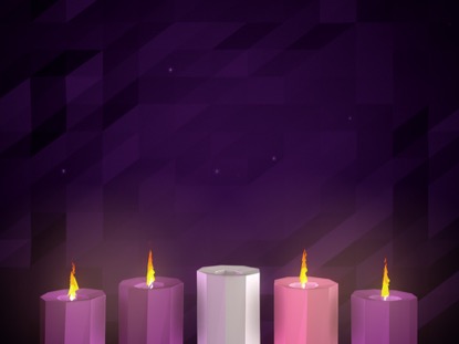 Digital Advent Candles Week 4 | Motion Worship | Motion Backgrounds ...