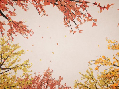 DIGITAL AUTUMN BRIGHT SKY