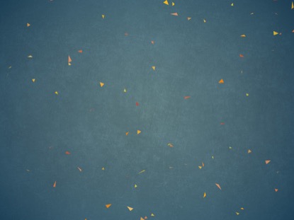 DIGITAL AUTUMN LEAVES BLUE