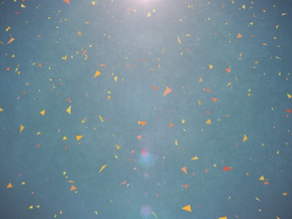 DIGITAL AUTUMN LEAVES BLUE FAST