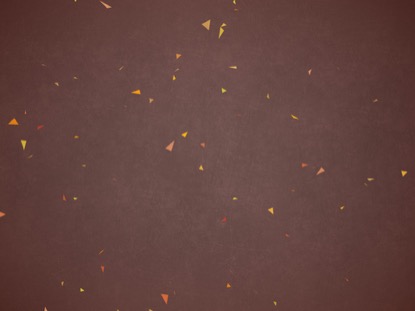 DIGITAL AUTUMN LEAVES RED