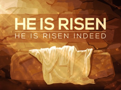Easter Artwork He Is Risen | Motion Worship | WorshipHouse Media