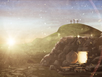 EASTER ARTWORK TOMB CROSS HILL