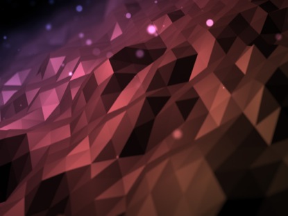 FRACTAL FLOOD PINK ORANGE