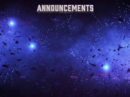 GALAXY GLASS ANNOUNCEMENTS