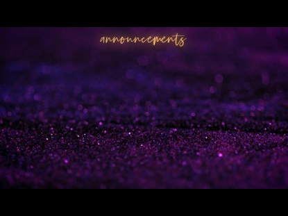 GEM DUST ANNOUNCEMENTS