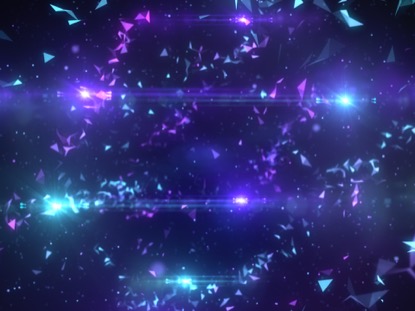 GEODESIC PURPLE TEAL