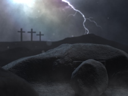 GOOD FRIDAY TOMB LIGHTNING