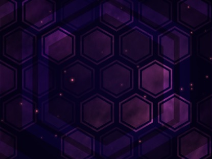 HEXA FOG PURPLE GRID