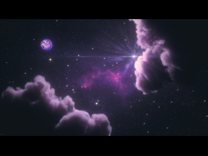 INTERSTELLAR PURPLE CLOUDS