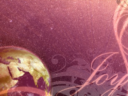 JOY TO THE WORLD GLOBE