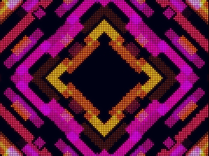 LED WALL BRIGHT PINK GOLD