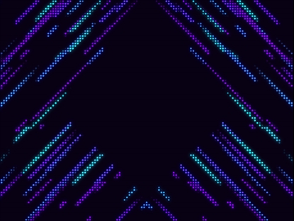 LED WALL TEAL PURPLE FALLS