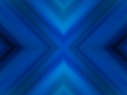 MIRRORED ARROWS BLUE X