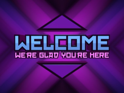 MIRRORED ARROWS WELCOME