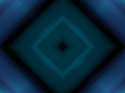 MIRRORED BLUE DIAMONDS