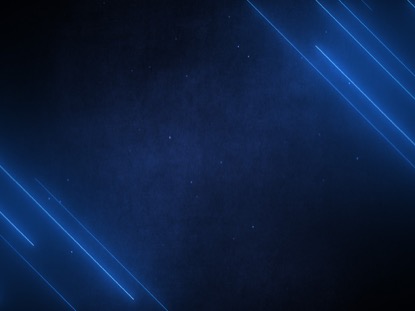 NEON LINES ANGLED DARK BLUE