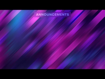 ONLINE STREAMING ANNOUNCEMENTS