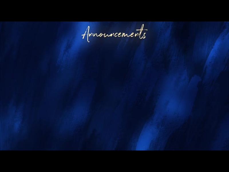 PAINT CANVAS ANNOUNCEMENTS