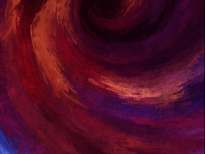 PAINT SWIRL RED ORANGE