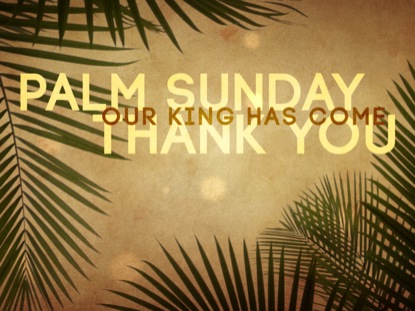PALM SUNDAY GRUNGE THANK YOU