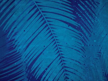 PALM SUNDAY WATERCOLORS BLUE FAST