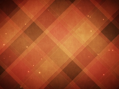 PLAID PATTERNS AUTUMN ORANGE