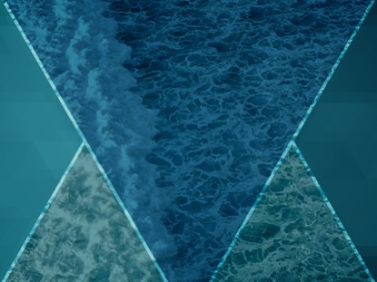 PRISM WAVES ROLLING BLUE