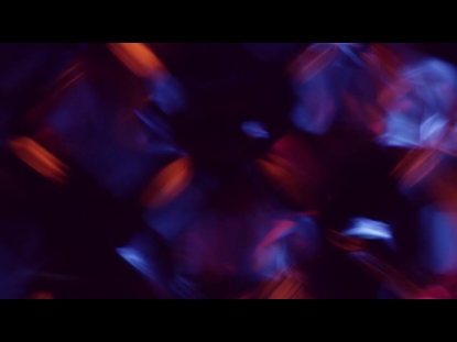 REFRACTION BLUE MAGENTA DIAMONDS