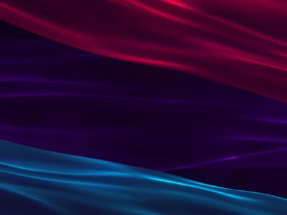 SILKEN RED PURPLE BLUE