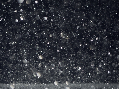 SNOWGLOBE ICE FALLS LANDSCAPE